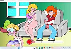 On the Couch 2 Erotic Flashing