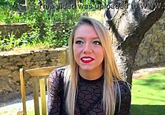 Beautiful Ashley Swallows Husband's Cock Deeply