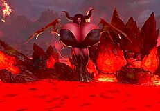 maggie wishing happy halloween with huge tits