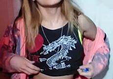 bonneyuwu indulges in lollipop fetish during solo softcore scene