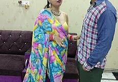 indian beauty seduces tailor with intense sex