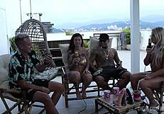 compilados do casal kobra no bora cast com bruna carlos - parte 2 watch on sheer red