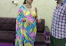 indian beauty seduces tailor with intense sex