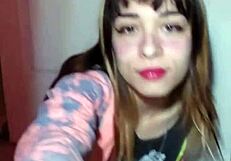 bonneyuwu indulges in lollipop fetish during solo softcore scene