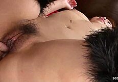 japanese teen 18+ tricked into first uncensored jav old young 18+ group sex with multiple creampies