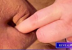 Horny milf fingers tight pussy with vibrator until explosive orgasm