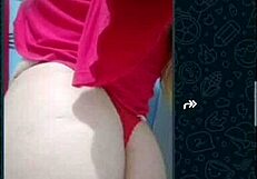 Best friend gets hot during buttocks massage