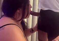 Intensely Sucking My Favorite Big Cock Deepthroat Style