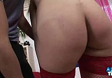Katy's Blonde Pawg Ass Gaped And Filled With Cum