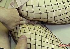 tutoring my little 18+ step-sister with big cock fucking until her grades improve in pov doggystyle