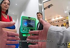 Impressive Model Gets Fucked Hard by Hunter for a Bitcoin