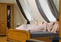 daddy4k seduces young czech teen with masked hero roleplay