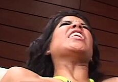 Latina Alexis Amore Flaunts Perfect Butt Before Hard Fucking