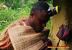 Stepmother Shows Naked Body and Gets Juicy Wet Pussy Deeply Fucked After Bush Hunting