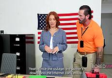 City Official Milf Leaks Information and Gets Fucked - Elise London Boredpov