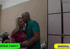 i'm irina getting huge doughnut load, begging for breakfast