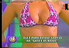 Lady Lu Striptease Super Positive Brazilian Tv