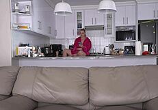 Please Cum in My Ass Daddy Stepdad Catches Stepdaughter Watching Anal Porn