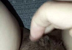 Intense Milf Flaunts Hairy Open Pussy