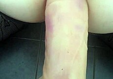 Dildo Stretching Ass