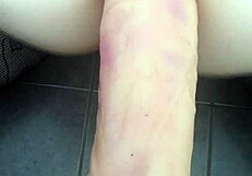 Dildo Stretching Ass