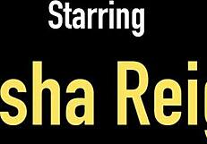 Tasha Reign's juicy poses reveal big clit and pussy lips