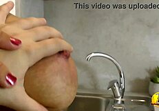 i milked the boobs of legendary milf katerina hartlova