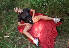 i'm having a threesome with these naughty glasses girls, but it's so intense