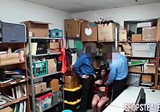 Thief sucking dicks and fucks