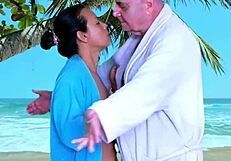 Preview of Hot Surprise on the Beach with Agarabas and Olpr