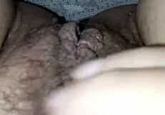 Intense Milf Flaunts Hairy Open Pussy