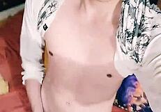 Detailed Selfie of a Masturbation Session