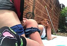 fodeno o cusinho dela sex toy