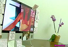 Hot Sex with Cum Thirsty Brunette Slut Jessica Valentina