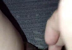 Intense Milf Flaunts Hairy Open Pussy