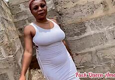 Mason Fucks Site Owner Outdoors with Intense Creampie Action