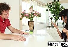 Marica Hase's English Lesson with Cumshot Twist