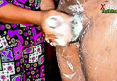 Wash brother-in-law's dick with soap now!