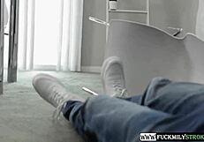 Horny And Jealous Stepsister Sucks And Rides Stepbrother's Hard Juicy Cock In A Threesome With His Girlfriend - Www Fuckmilystrokes Com