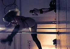 pov doctora argentina performs sexy pole dance for patient