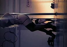 pov doctora argentina performs sexy pole dance for patient