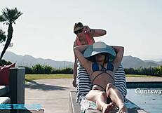 Sun-Soaked Swap Oh What a Day - Kenzie Taylor Desiree Dulce Cuntsway!