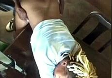 Can you handle multiple cumshots on her big ass, face, and creampie while she screams?