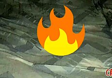 Big ass Latina in lingerie with neighbors