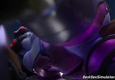 Widowmaker compilation featuring big ass and tits scenes