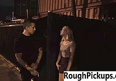 sexy pickup leads to outdoor fun