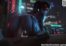 Widowmaker compilation featuring big ass and tits scenes