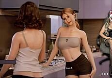 Ms. Denver's episode with stockings and game session