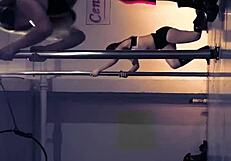 pov doctora argentina performs sexy pole dance for patient