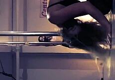 pov doctora argentina performs sexy pole dance for patient